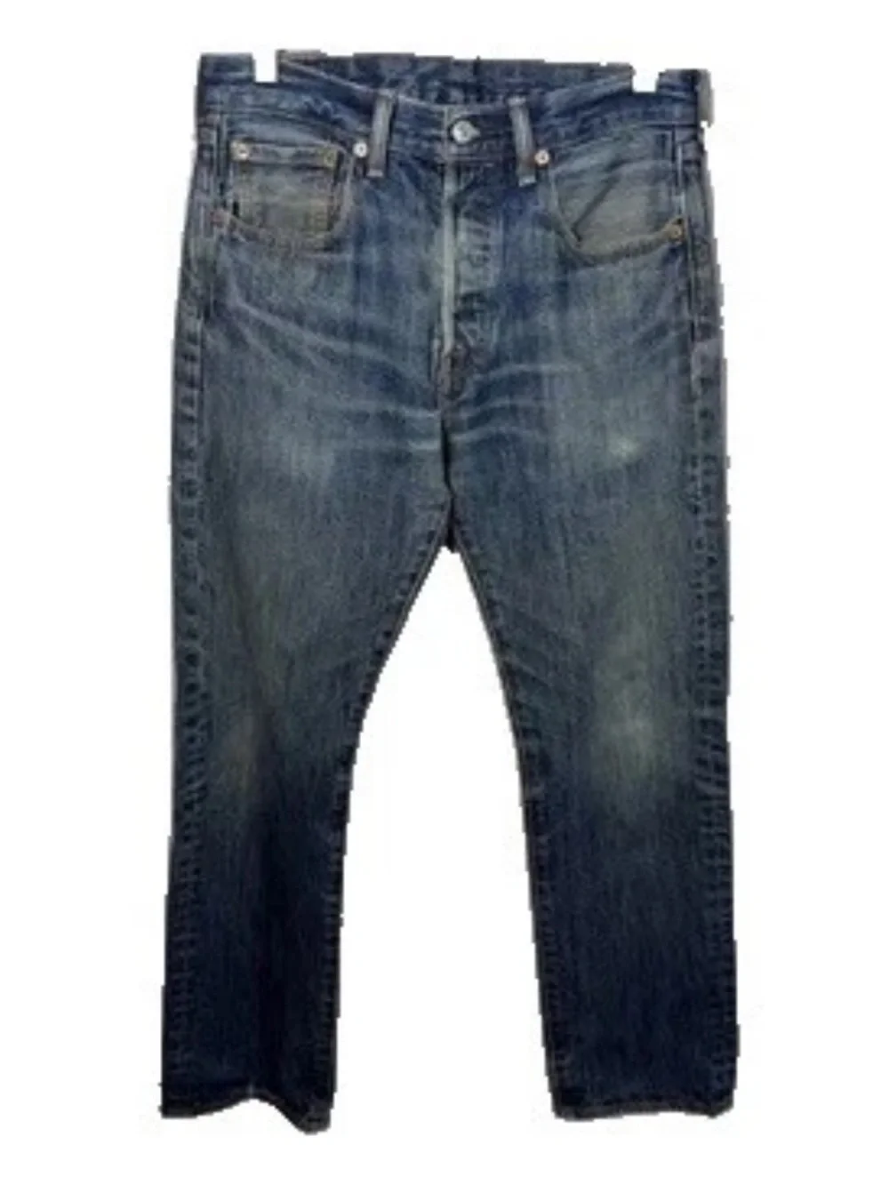 VTG Levis 501 Men’s 29x30 Button Fly Jeans Distressed Grunge Faded Pocket Y2K